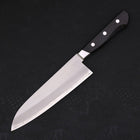 Santoku Sweden Stainless Steel Polished Western Handle 180mm-[Musashi]-[Japanese-Kitchen-Knives]