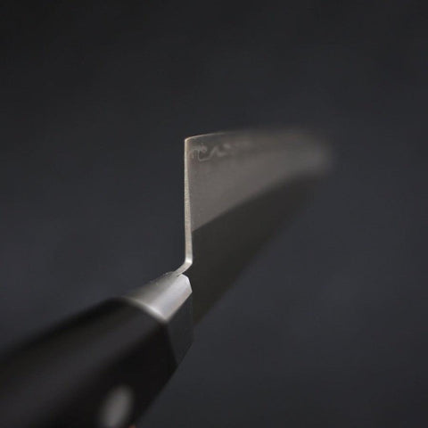 Santoku Sweden Stainless Steel Polished Western Handle 180mm-[Musashi]-[Japanese-Kitchen-Knives]