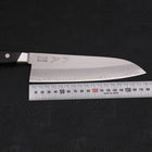 Santoku Sweden Stainless Steel Polished Western Handle 180mm-[Musashi]-[Japanese-Kitchen-Knives]