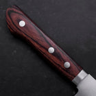 Santoku VG-1 Bokashi Western Mahogany Handle 165mm-[Musashi]-[Japanese-Kitchen-Knives]