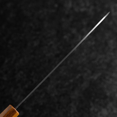 Santoku VG-1 Kasumi Oak Handle 180mm (7”)-[Musashi]-[Japanese-Kitchen-Knives]