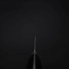 Santoku VG-1 Polished Black Western Handle 180mm-[Musashi]-[Japanese-Kitchen-Knives]