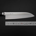 Santoku VG-1 Polished Black Western Handle 180mm-[Musashi]-[Japanese-Kitchen-Knives]