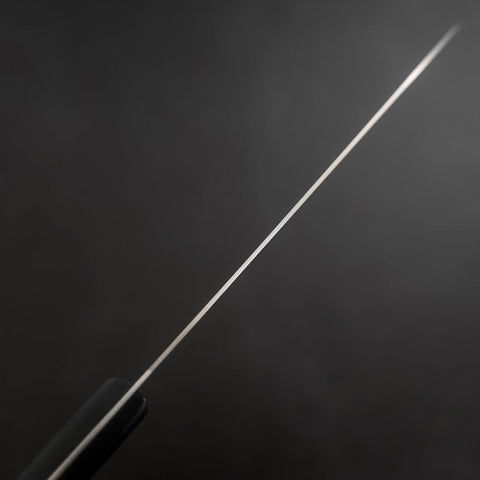 Santoku VG-1 Polished Dark Blue Western Handle 165mm-[Musashi]-[Japanese-Kitchen-Knives]