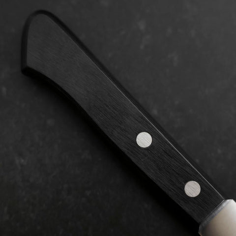 Santoku VG-1 Polished Dark Blue Western Handle 165mm-[Musashi]-[Japanese-Kitchen-Knives]