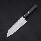 Santoku VG-1 Polished Western Black Handle 140mm (5.5”)-[Musashi]-[Japanese-Kitchen-Knives]