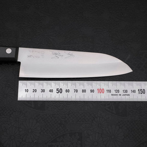 Santoku VG-1 Polished Western Black Handle 140mm-[Musashi]-[Japanese-Kitchen-Knives]