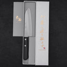 Santoku VG-1 Polished Western Black Handle 140mm-[Musashi]-[Japanese-Kitchen-Knives]