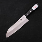 Santoku VG-1 Polished Western Black Handle 165mm Limited-[Musashi]-[Japanese-Kitchen-Knives]