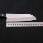 Santoku VG-1 Polished Western Black Handle 165mm Limited-[Musashi]-[Japanese-Kitchen-Knives]