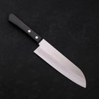 Santoku VG-1 Polished Western Black Handle 165mm Limited-[Musashi]-[Japanese-Kitchen-Knives]