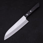 Santoku VG-1 Polished Western Black Handle 165mm-[Musashi]-[Japanese-Kitchen-Knives]