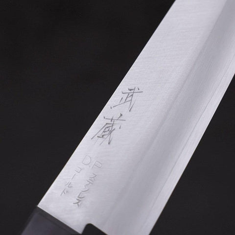 Santoku VG-1 Polished Western Black Handle 165mm-[Musashi]-[Japanese-Kitchen-Knives]