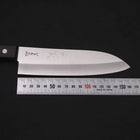 Santoku VG-1 Polished Western Black Handle 165mm-[Musashi]-[Japanese-Kitchen-Knives]