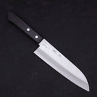 Santoku VG-1 Polished Western Black Handle 165mm-[Musashi]-[Japanese-Kitchen-Knives]