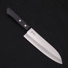 Santoku VG-1 Polished Western Black Handle 165mm-[Musashi]-[Japanese-Kitchen-Knives]