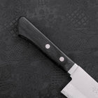 Santoku VG-1 Polished Western Black Handle 170mm-[Musashi]-[Japanese-Kitchen-Knives]