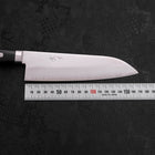 Santoku VG-1 Polished Western Black Handle 170mm-[Musashi]-[Japanese-Kitchen-Knives]