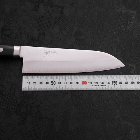 Santoku VG-1 Polished Western Black Handle 170mm-[Musashi]-[Japanese-Kitchen-Knives]