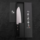 Santoku VG-1 Polished Western Black Handle 170mm-[Musashi]-[Japanese-Kitchen-Knives]