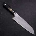 Santoku VG-1 Polished Western Copper Inlay Handle 170mm (6.7”)-[Musashi]-[Japanese-Kitchen-Knives]