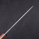 Santoku VG-1 Polished Western Mahogany Handle 140mm-[Musashi]-[Japanese-Kitchen-Knives]
