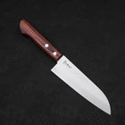 Santoku VG-1 Polished Western Mahogany Handle 140mm-[Musashi]-[Japanese-Kitchen-Knives]