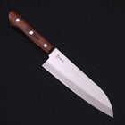Santoku VG-1 Polished Western Mahogany Handle 165mm-[Musashi]-[Japanese-Kitchen-Knives]