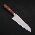 Santoku VG-1 Polished Western Mahogany Handle 170mm-[Musashi]-[Japanese-Kitchen-Knives]