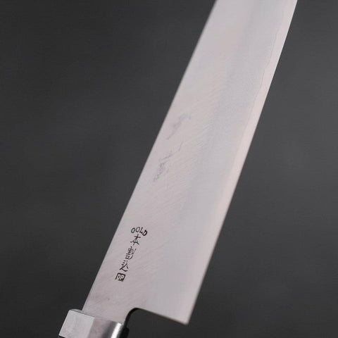 Santoku VG-1 Polished Western Square-Shaped Handle 165mm-[Musashi]-[Japanese-Kitchen-Knives]