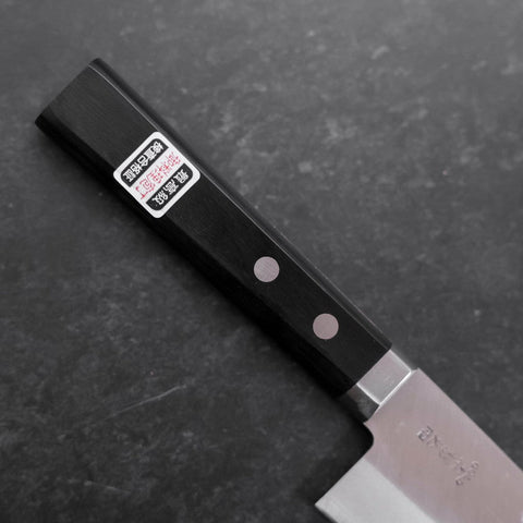 Santoku VG-1 Polished Western Square-Shaped Handle 165mm-[Musashi]-[Japanese-Kitchen-Knives]