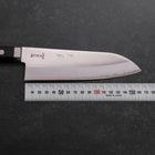 Santoku VG-1 Polished Western Square-Shaped Handle 165mm-[Musashi]-[Japanese-Kitchen-Knives]