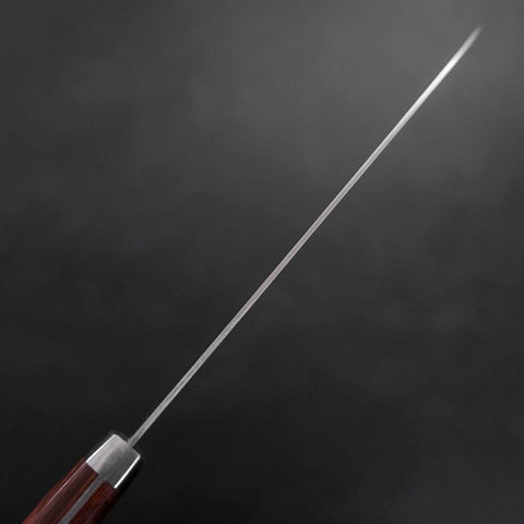 Santoku VG-1 Tsuchime Western Mahogany Handle 165mm-[Musashi]-[Japanese-Kitchen-Knives]