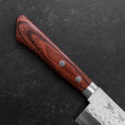 Santoku VG-1 Tsuchime Western Mahogany Handle 165mm-[Musashi]-[Japanese-Kitchen-Knives]