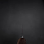 Santoku VG-10 Damascus Ashwood Handle 165mm-[Musashi]-[Japanese-Kitchen-Knives]