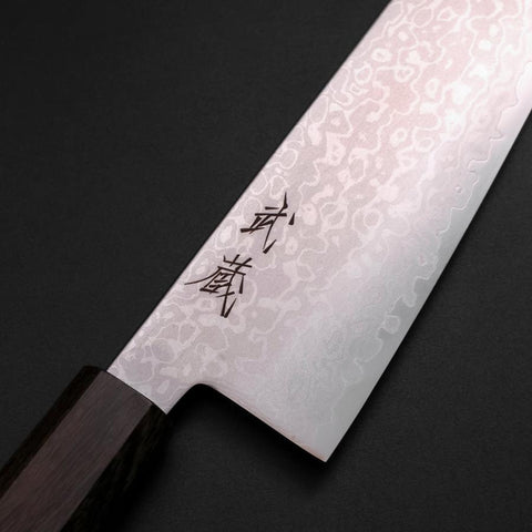 Santoku VG-10 Damascus Ashwood Handle 170mm (6.7”)