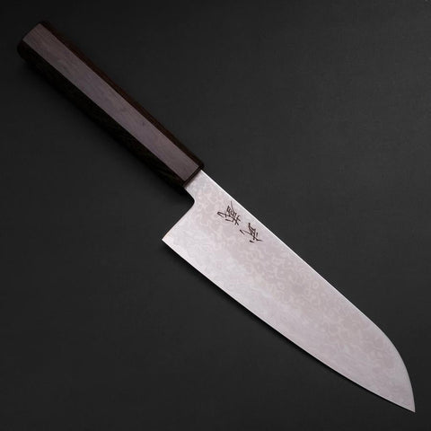 Santoku VG-10 Damascus Ashwood Handle 170mm (6.7”)