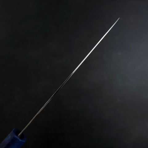 Santoku VG-10 Damascus Blue Birch Handle 180mm-[Musashi]-[Japanese-Kitchen-Knives]