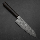 Santoku VG-10 Damascus Brown Birch Handle 165mm (6.5”)-[Musashi]-[Japanese-Kitchen-Knives]
