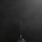 Santoku VG-10 Damascus Gray Birch Handle 180mm-[Musashi]-[Japanese-Kitchen-Knives]
