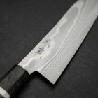 Santoku VG-10 Damascus Maple Handle 180mm-[Musashi]-[Japanese-Kitchen-Knives]