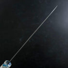 Santoku VG-10 Damascus Ocean Blue-White Mix Handle 165mm (6.5”)-[Musashi]-[Japanese-Kitchen-Knives]