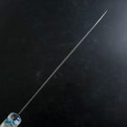 Santoku VG-10 Damascus Ocean Blue-White Mix Handle 165mm-[Musashi]-[Japanese-Kitchen-Knives]