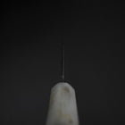 Santoku VG-10 Damascus Ocean White Black Gold Handle 165mm (6.5”)-[Musashi]-[Japanese-Kitchen-Knives]