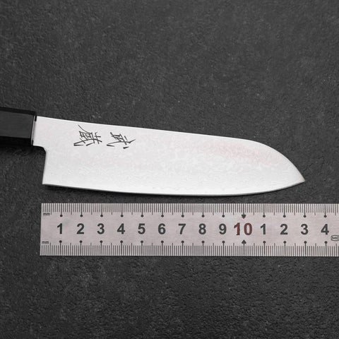 Santoku VG-10 Damascus Pakka Handle 130mm (5.1”)-[Musashi]-[Japanese-Kitchen-Knives]