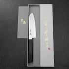 Santoku VG-10 Damascus Pakka Handle 130mm (5.1”)-[Musashi]-[Japanese-Kitchen-Knives]