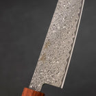 Santoku VG-10 Damascus Shitan Ebony Handle 165mm-[Musashi]-[Japanese-Kitchen-Knives]