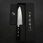 Santoku VG-10 Damascus Western Black Cherry Handle 175mm-[Musashi]-[Japanese-Kitchen-Knives]