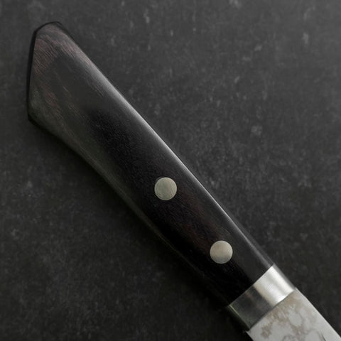 Santoku VG-10 Damascus Western Black Handle 135mm-[Musashi]-[Japanese-Kitchen-Knives]