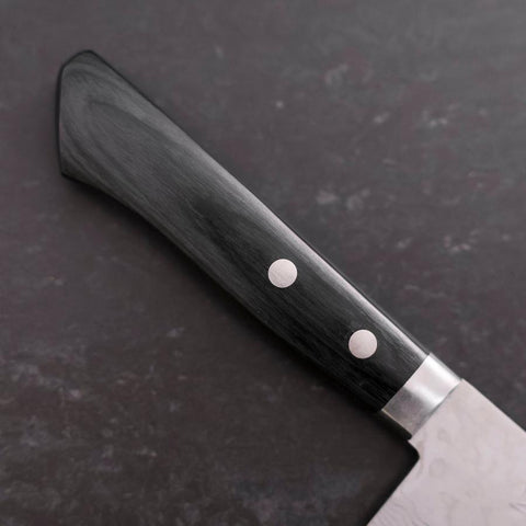 Santoku VG-10 Damascus Western Black Handle 170mm-[Musashi]-[Japanese-Kitchen-Knives]